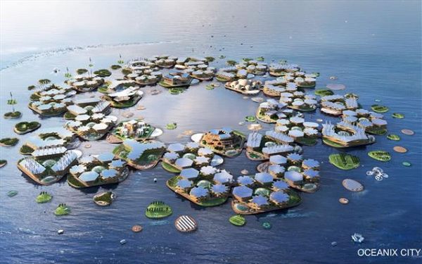 Oceanix City: Σχέδια για πλωτές πόλεις σε μια πρωτοβουλία υπό την αιγίδα του ΟΗΕ