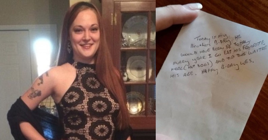 Άνδρας άφησε 36€ φιλοδώρημα μαζί με ένα σημείωμα και η σερβιτόρα που τα βρήκε ξέσπασε σε λυγμούς