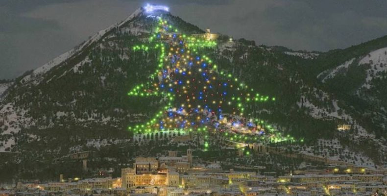 Το μεγαλύτερο χριστουγεννιάτικο δέντρο σύμφωνα με το ρεκόρ Γκίνες